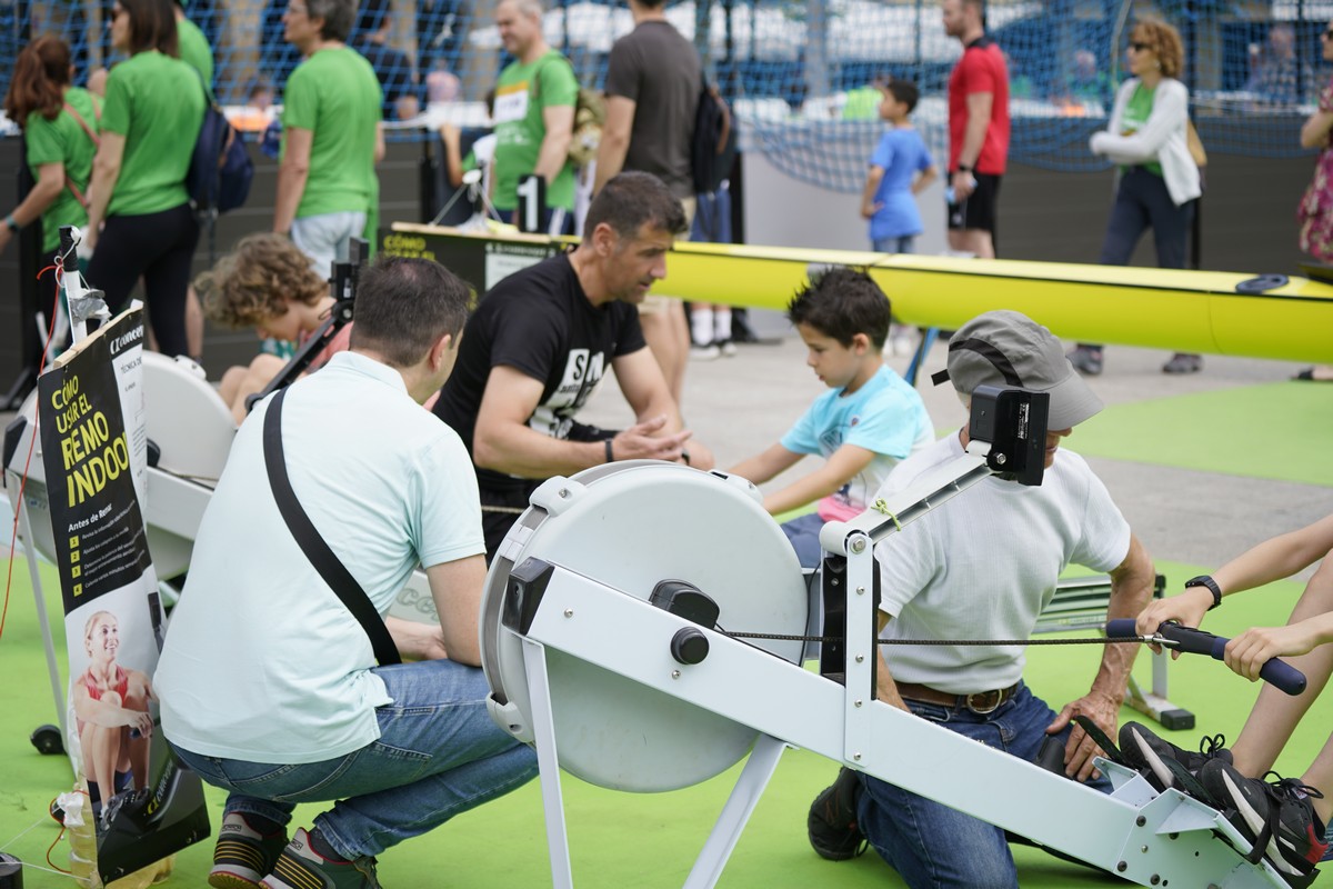 La Federación Navarra de Remo estuvo presente en el Tour Universo Mujer